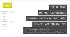Desktop Screenshot of aika.de