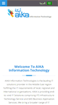 Mobile Screenshot of aika.com.sa